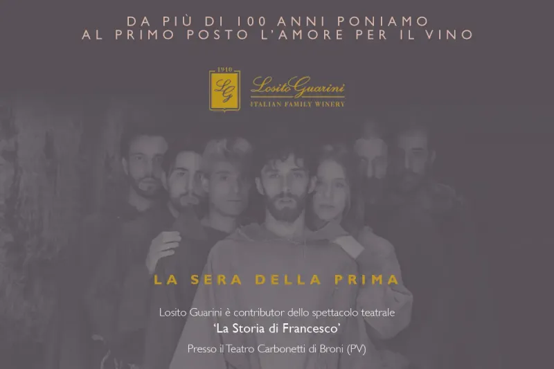 Prima teatrale per il Lebollé Pinot Noir Metodo Classico!